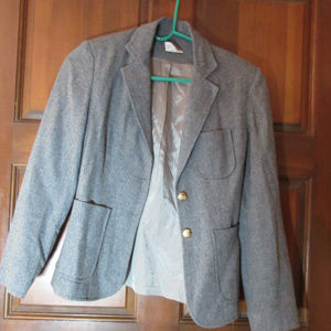 VINTAGE "THE BRANCH" LINED GRAY JACKET Small